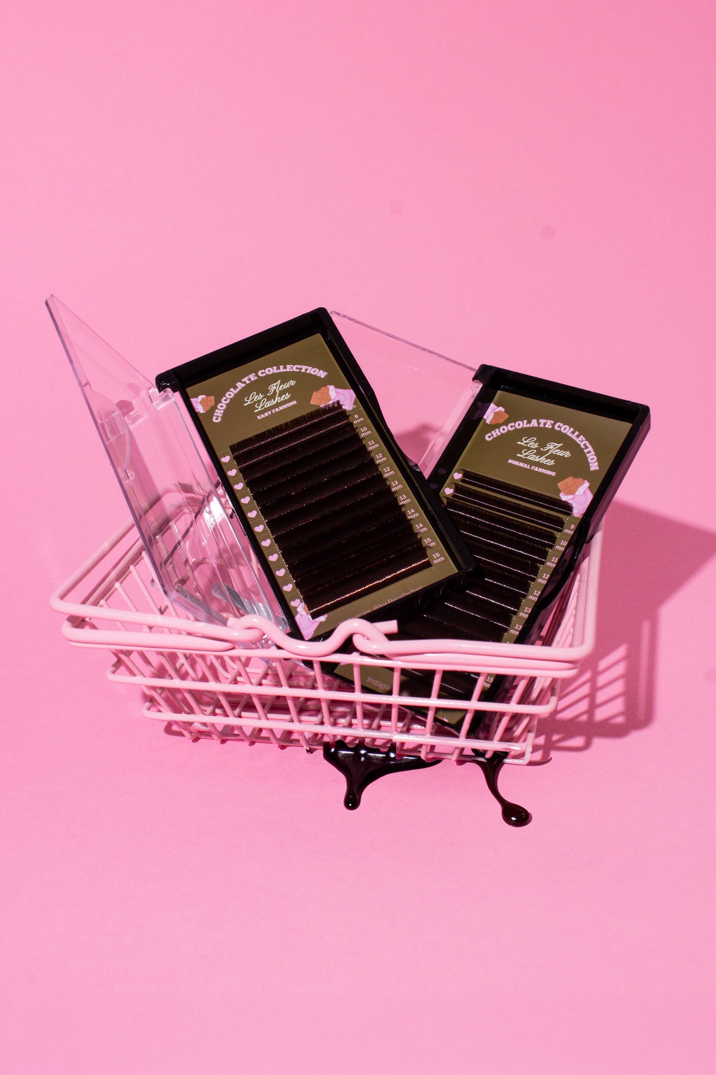 New Collection - CHOCOLATE COLLECTION BROWN EASY FAN TRAYS 0.05