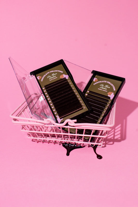 New Collection - CHOCOLATE COLLECTION BROWN EASY FAN TRAYS 0.05